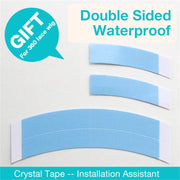 Water Wave Invisi-Strap™ Snug Fit 360 Transparent Lace Frontal Bleached Knots Pre Cut Lace Wig