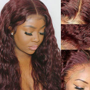 Deep-Wave-Dark-99J-Burgundy-4x4-&-5x5-&-6x6-Frontal-Wigs-Ashimary-Virgin-Hair-For-Women
