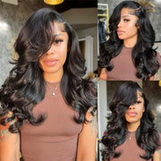 Pre Styled Efortless Chic Layer 4x4 Lace Cloaure Wig