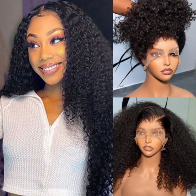 Ashimary Full Lace Kinky Curly Wig – ashimaryhair display picture 3