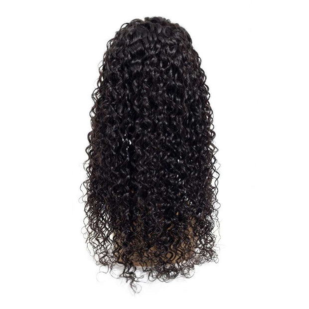Water Wave 4*4 Lace Closure Wigs Glueless Human Hair Brazilian Natural Wave-AshimaryHair.com