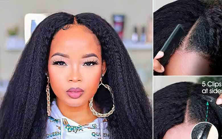 Discover the Glamour of Glueless V Part Wigs - Perfect for Beginners ...