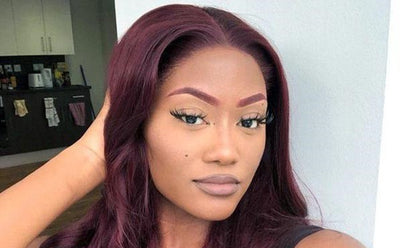 99J Hair Color: Burgundy, Red, and the Perfect Lace Front Wig