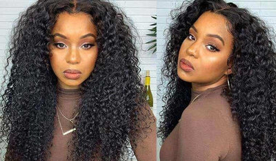 Curly Wigs: Enhance Your Look with Jerry Curly Lace Front Wig
