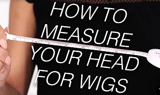 How to measure your head for a wig