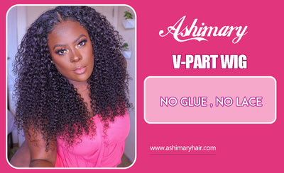 No Lace No Glue 💥V-Part Wig VS U-Part Wig