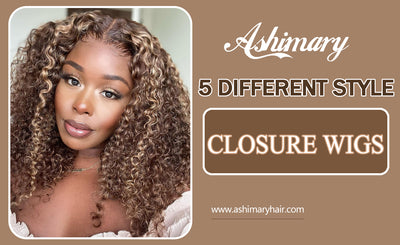 Closure Lace Wig With Different Style