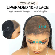 Ashimary Deep Wave Parting Max 10x6 Transparent Lace Frontal Wear and Go Wig Glueless Human Hair Wig