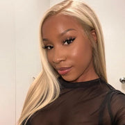 TikTok Sale | Blonde Balayage on Brown Hair Transparent Lace Frontal Wig Ashimary Hair