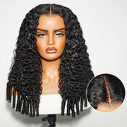 Burmese Curl 13x4 Lace Pull Go Wig Glueless Adjustable Cap Easy for Beginners Full Volume & Natural Edges
