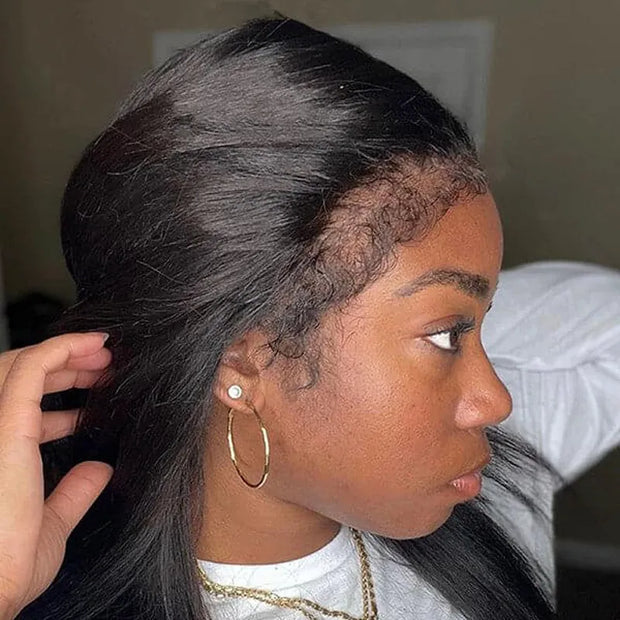 Lace front wig deals small forehead