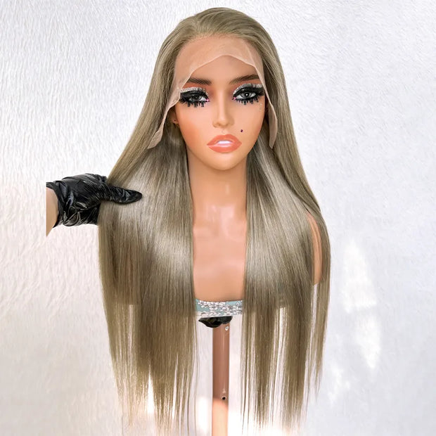    13x4_hd_lace_straight_brown_grey_colored_wig_ashimary