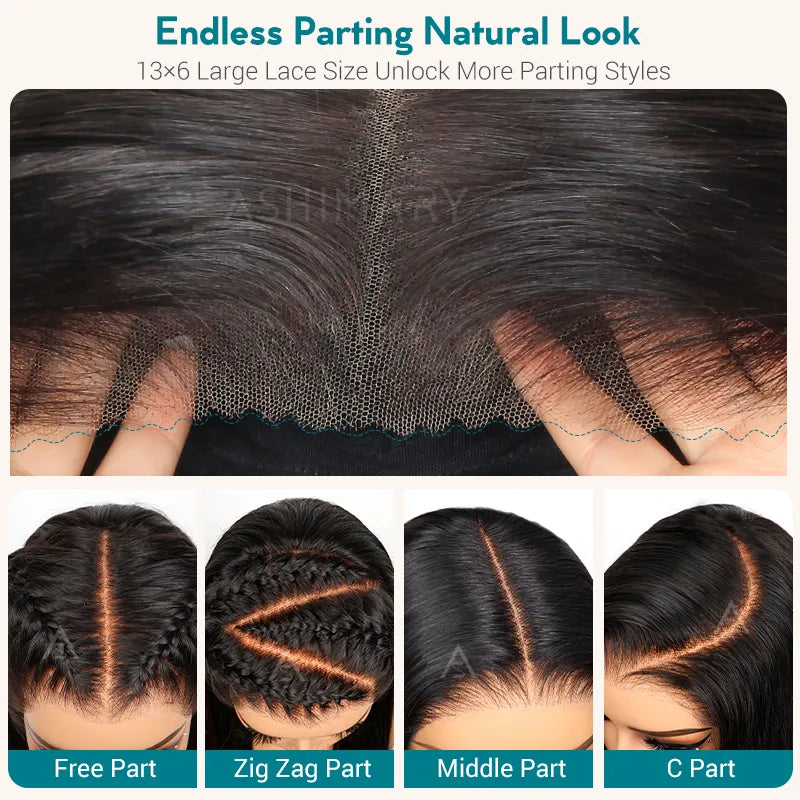 ❤︎ kashiamama ❤︎ 13x6 Full Lace Front HD Transparent Deep Wave Wig-AshimaryHair.com