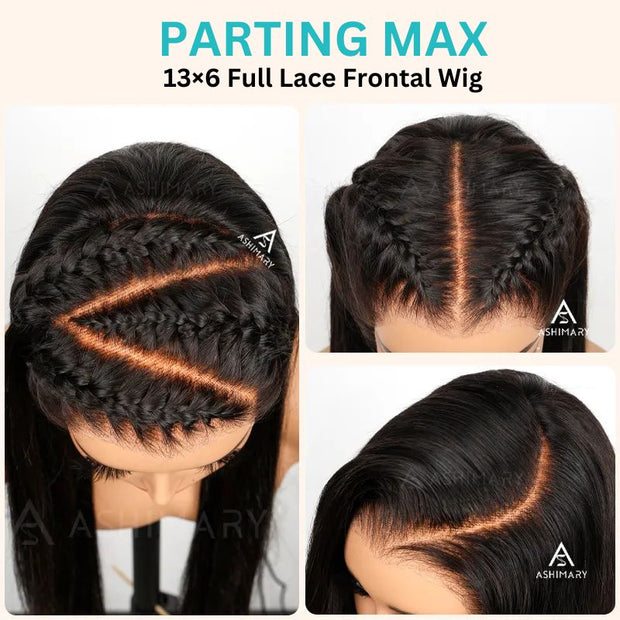 Burmese Curl 13x4 Lace Pull Go Wig Glueless Adjustable Cap Easy for Beginners Full Volume & Natural Edges