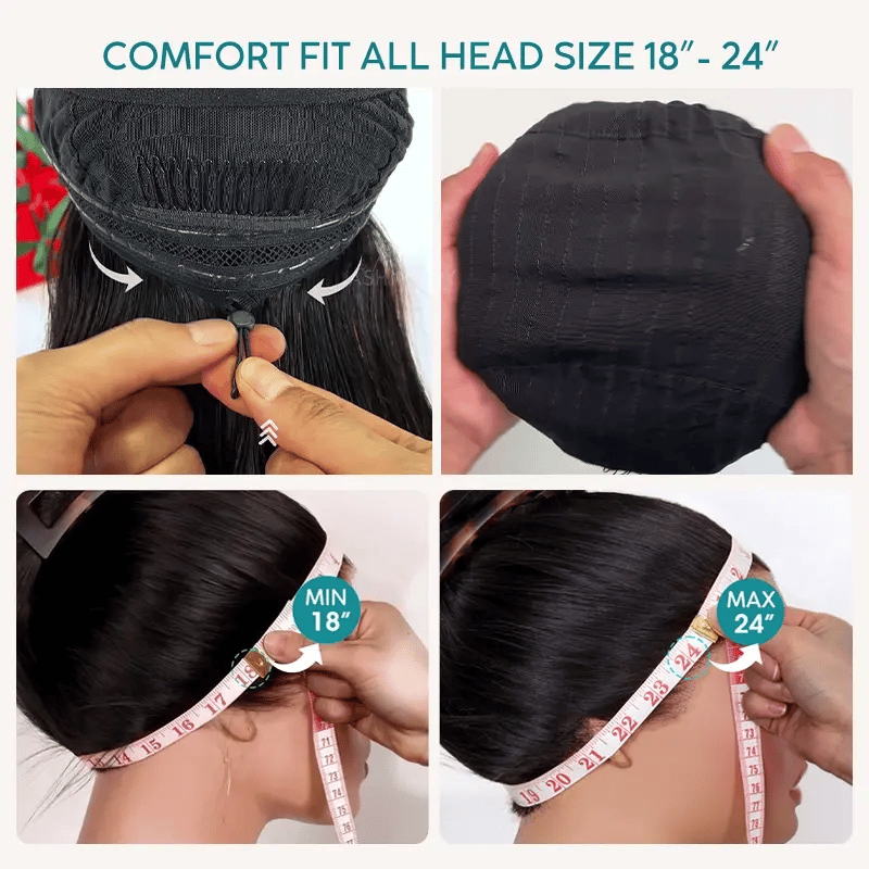 13x6 Full Lace Front HD Transparent Deep Wave Wig