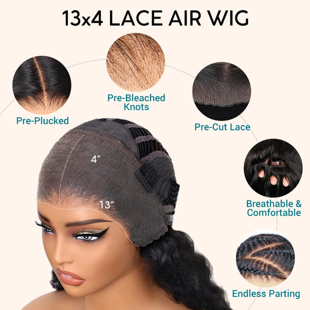 13x4 Lace Frontal Upgrade Air Wig