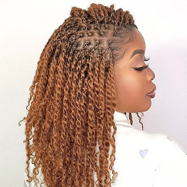 Afro Kinky Bulk Hair Extensions For Knotless Braids