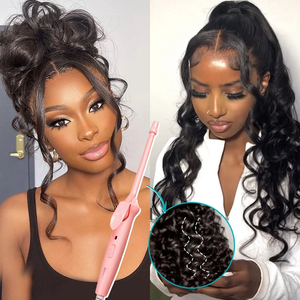 Ashimary Hair Baby Hair Hot Curling Iron