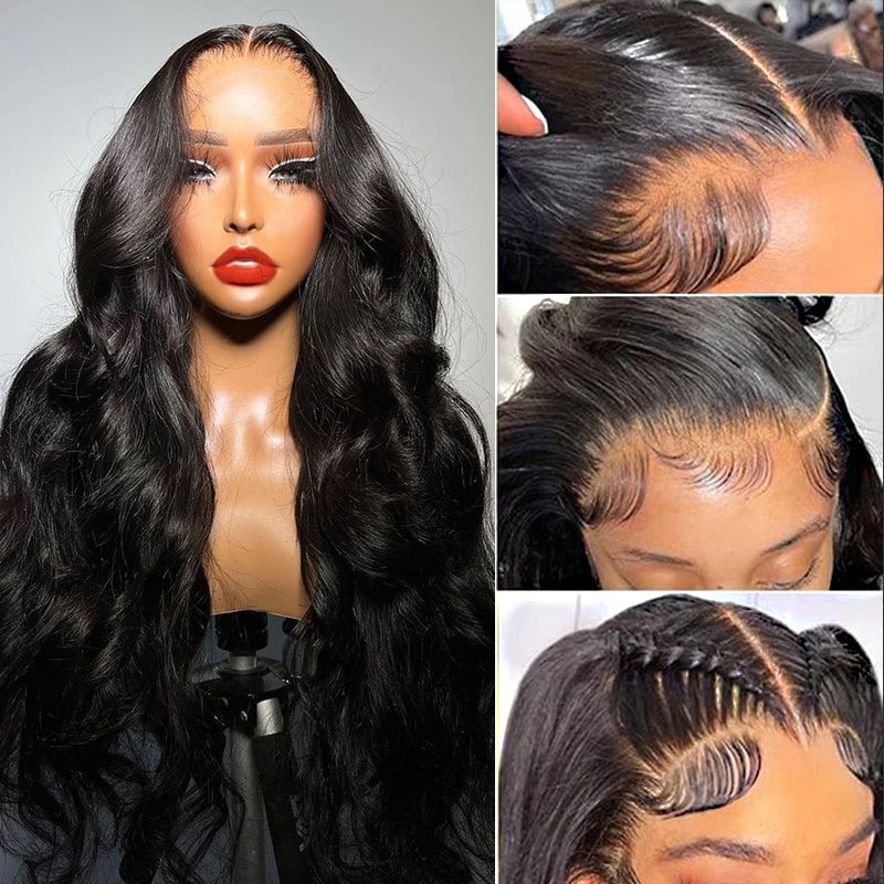 13x4 HD Transparent Lace Front Body Wave Wig – ashimaryhair