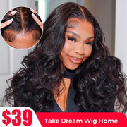 Flash Sale 6x6 T Part & 4x4 Lace Clsoure Wig For Women Human hair