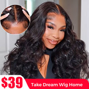 Flash Sale 6x6 T Part & 4x4 Transparent Lace Closure Wig Affordable Human Hair For Women