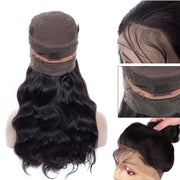 Pre Plucked 360 Lace Frontal Wig with Baby Hair Brazilian Body Wave-AshimaryHair.com