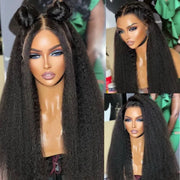 Pre-Sale 360 Lace Front Kinky  Straight Human Hair Wigs