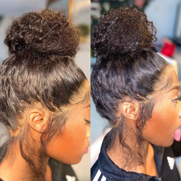 Flash Sale Invisi-Strap? Snug Fit 360 HD Transparent Lace Wig Bleached Knots