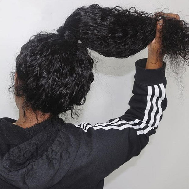 Flash Sale Water Wave 360 HD Lace & Full Lace Wig 100% Human Hair 150% 180% 250% Density