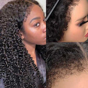 4C-Edges-Curly-Baby-Hair-13x4-HD-Invisible-Lace-Frontal-Kinky-Curly-Wig-Pre-Bleached-Knot-Hair