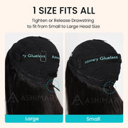 Flash Sale Pull Go Glueless V Part Wig With Elastic Drawstring 