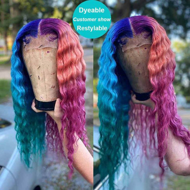 613 Blonde Transparent HD Lace Front Wigs 13*4 Frontal Brazilian Ashimary Human Hair