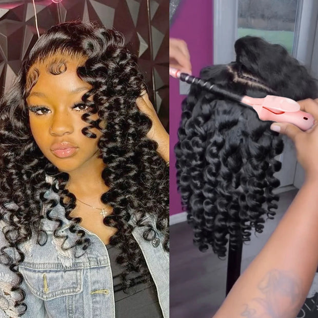 Ashimary Hair Baby Hair Hot Curling Iron