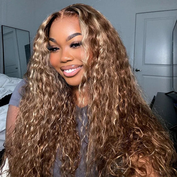 Flash Sale Highlight Piano Color 4x4 Lace Closure & 13x4/13x6 Lace Frontal Wig Brazilian Human Hair Luxurious Customization