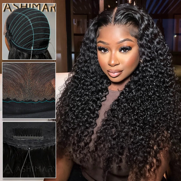 Water Wave StayLock Contour Structure 7x5 Lace Glueless Snug Fit Wig ...