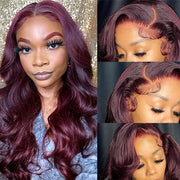 Dark-99J-Burgundy-Body-Wave-4x4-&-5x5-&-6x6-Closure-Lace-Wig