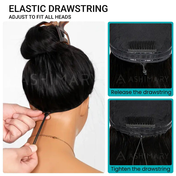 Burmese Curl 13x4 Lace Pull Go Wig Glueless Adjustable Cap Easy for Beginners Full Volume & Natural Edges