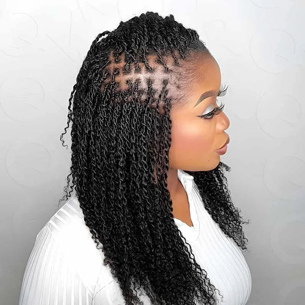 Afro Kinky Bulk Hair Extensions For Knotless Braids