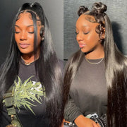 Ashimary 10x6 Parting Max HD Lace Glueless Single Grid Single Strand Wig Straight Wear & Go Wigs