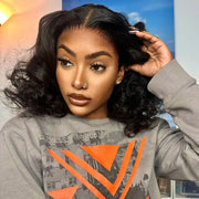 Ocean Wave Hairstyles 13x4 Lace Frontal Wigs With Gorgeous Curl Pattern