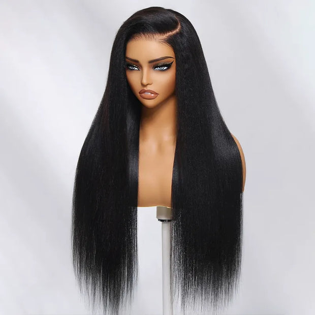 Flash Sale Yaki Straight 6x4.5/4x4/13x6 Transparent Bye Bye Knots Put On and Go 