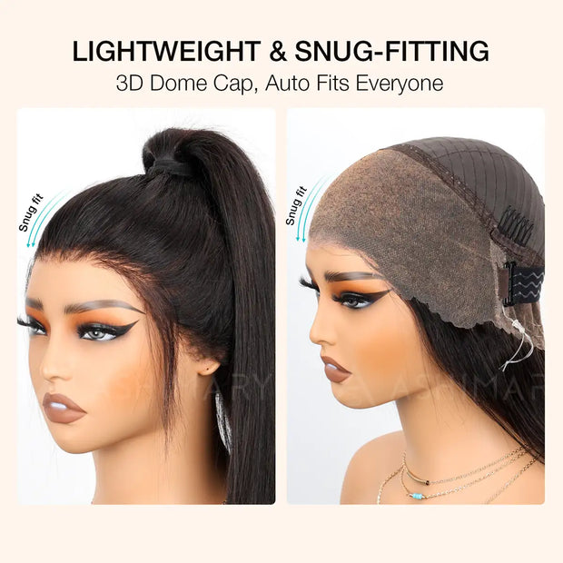 Extra 70% OFF | Water Wave Invisi Strap Snug Fit 360 Transparent Lace Frontal Wig Fresh Length