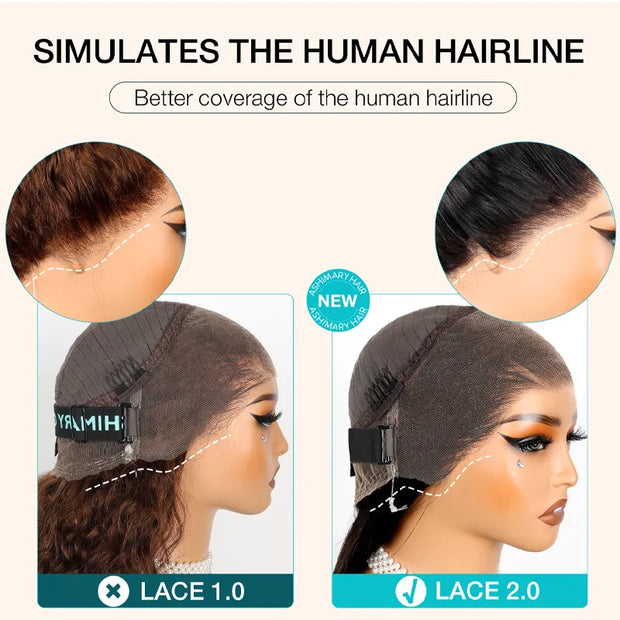 Flash Sale Reddish Brown Invisi-Strap 360 Skin Lace Frontal Glueless Wig