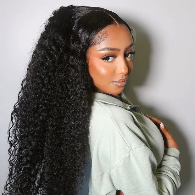 Flash Sale Parting Max Deep Wave 13x6 Full HD Lace Frontal Wig Pre Plucked Human Hair