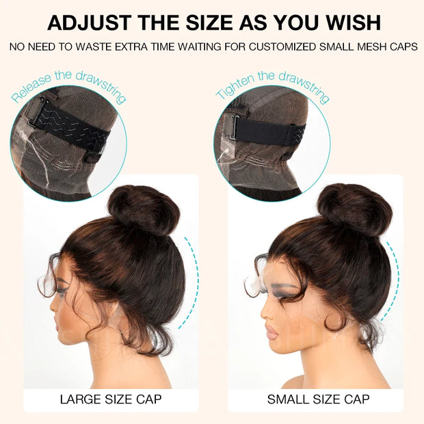 Highlight Straight Hair Parting Max Full Lace Frontal with Invisi-Strap Pre Bleached & Plucked Wig