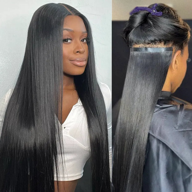 Seamless Extensions Straight Seamless Clip-in Extensions – ashimaryhair