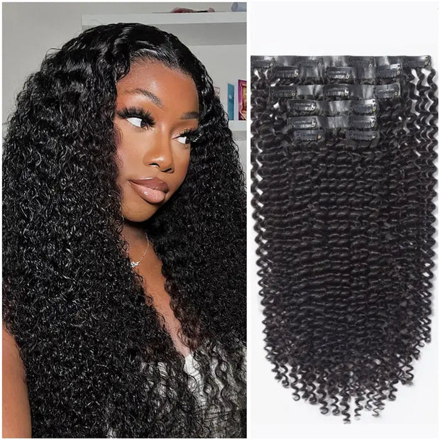 Aspy Straight Seamless Clip-in Extensions – ashimaryhair