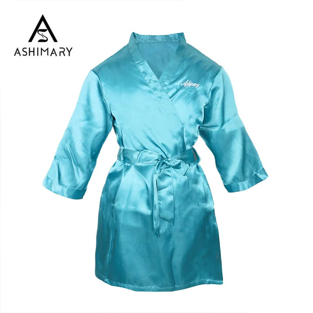 Ashimary Silk Night Robe