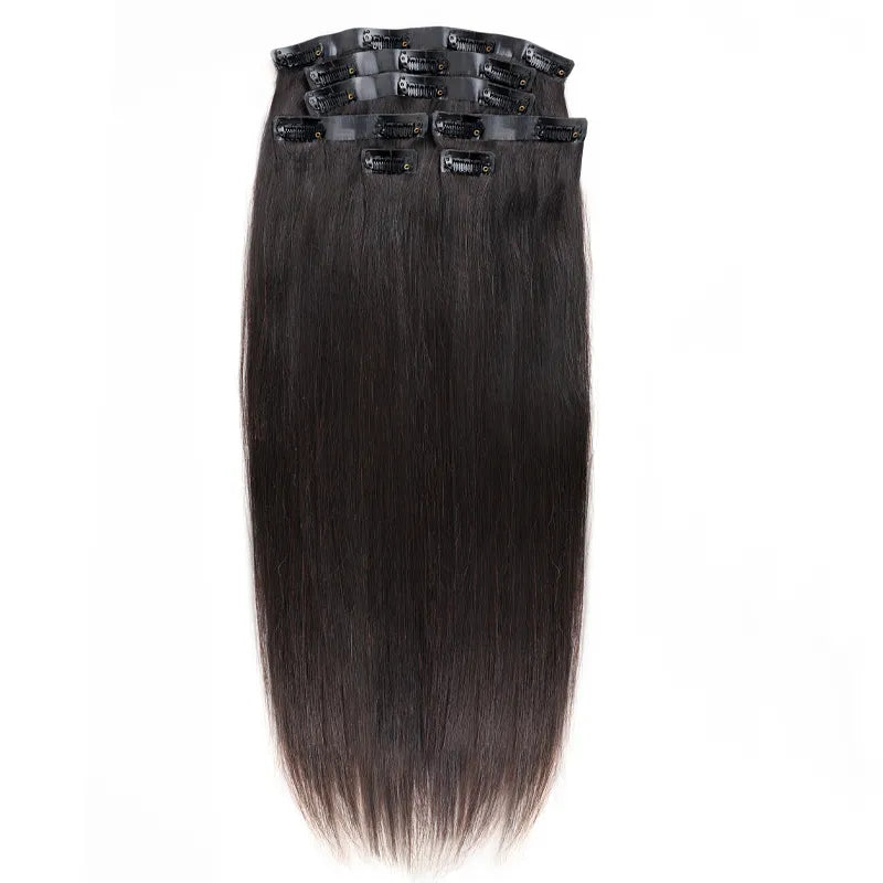 Straight Seamless Clip-in Extensions – ashimaryhair display picture 3