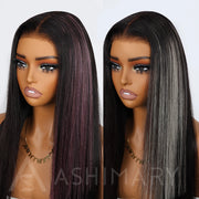 Peel & Tape Reusable Easy Tape In Hair Extensions Colored Human Hair 10Pcs/25g